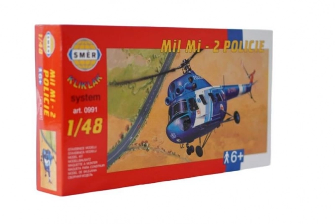 Bausatz Hubschrauber Mi 2 Polizei 1:48