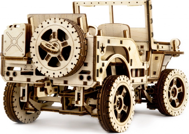 3D Holzpuzzle Geländewagen Jeep 4x4