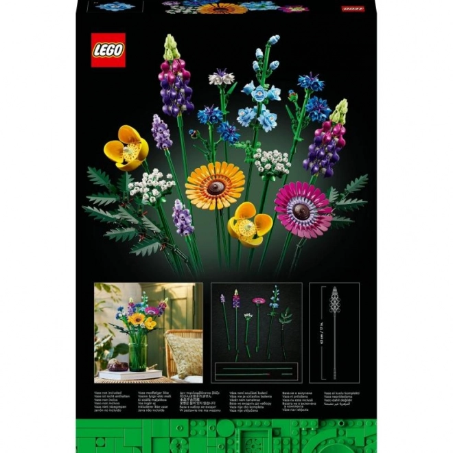 Lego Blumenstrauß aus Wiesenblumen