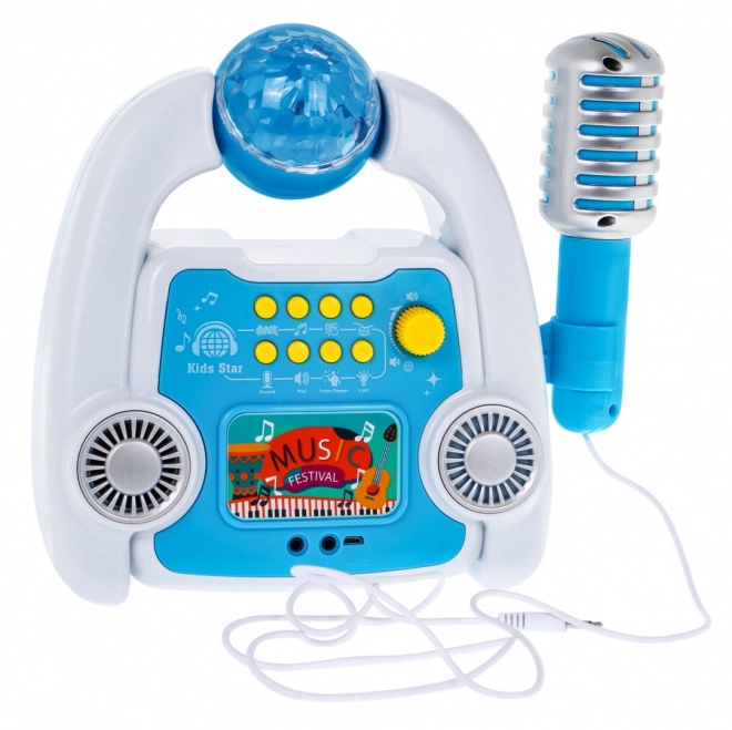 Karaoke-Set für Kinder mit Mikrofon und Lautsprecher