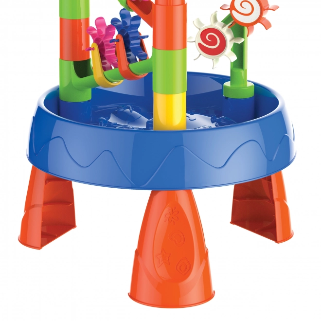 Woopie Wasserspieltisch 2-in-1 mit Wasserfall und 5 Zubehörteilen