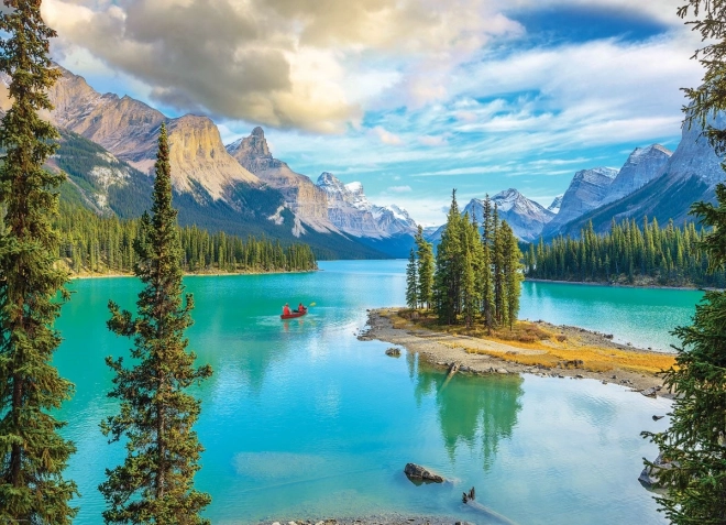 Puzzle Maligne Lake, Alberta 1000 Teile