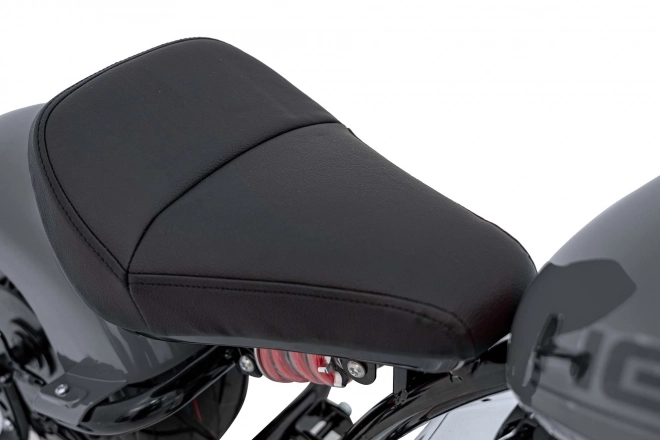 Motorrad Chopper Warrior Grau