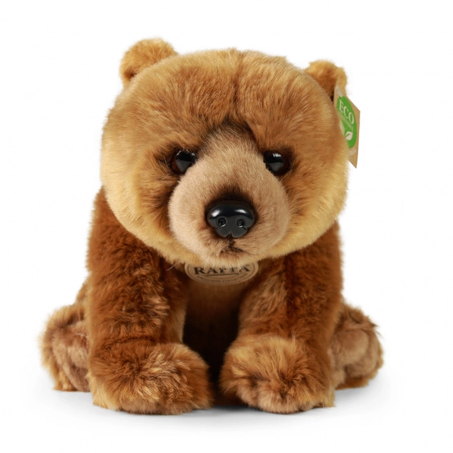 Sitzender Grizzly Plüschbär 30 cm umweltfreundlich