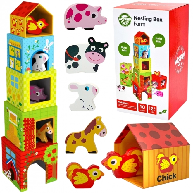 Woopie Green Farmspiel mit Figuren