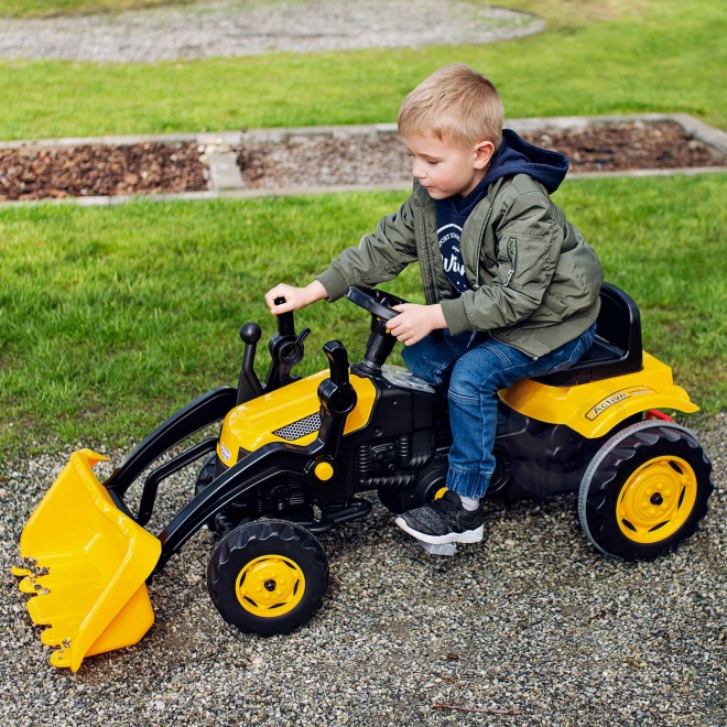 Trettraktor mit Bulldozer Woopie
