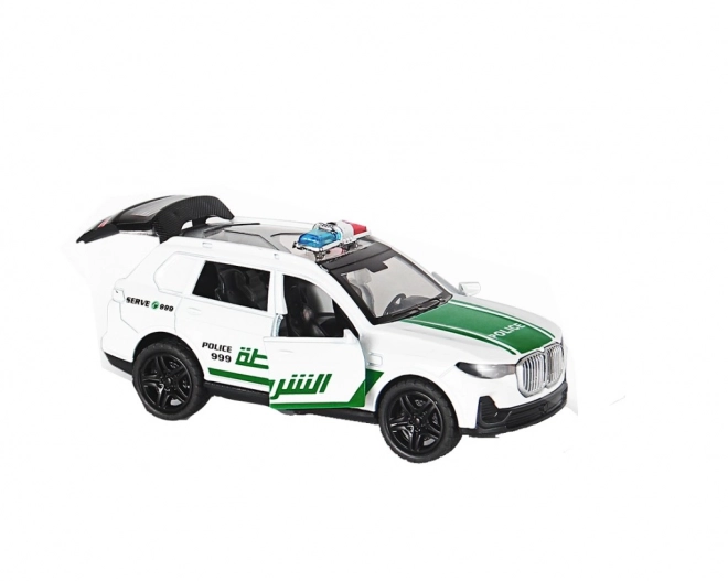 Polizei Motorrad mit Pull-Back Antrieb