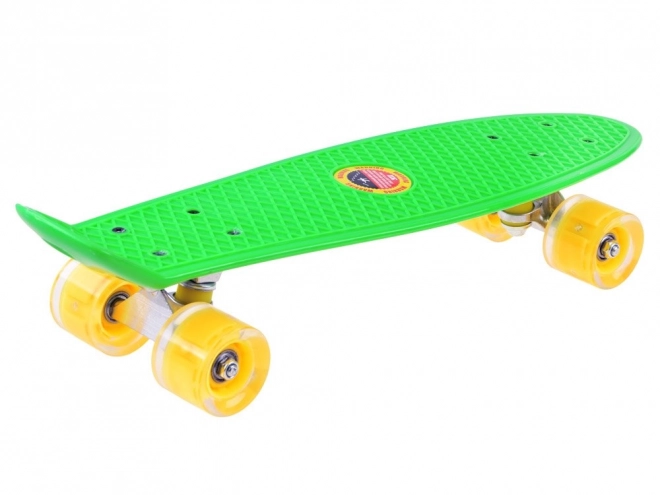 Funsport Skateboard mit Leuchtrollen