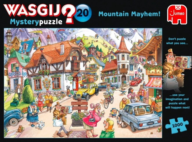 WASGIJ Mystery 20: Bergwahnsinn Puzzle 1000 Teile