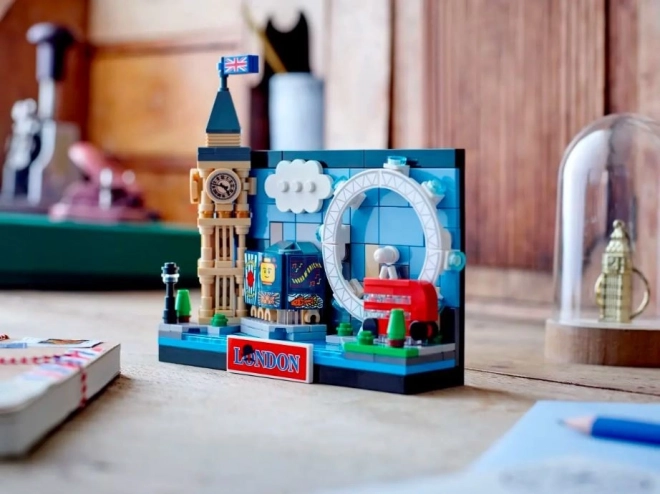 Lego Lustige London Postkarte
