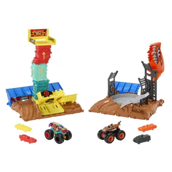 Hot Wheels Monster Trucks Arena: Halbfinal-Spielset