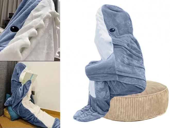 Kuscheldeka Haifisch Kigurumi Kostüm