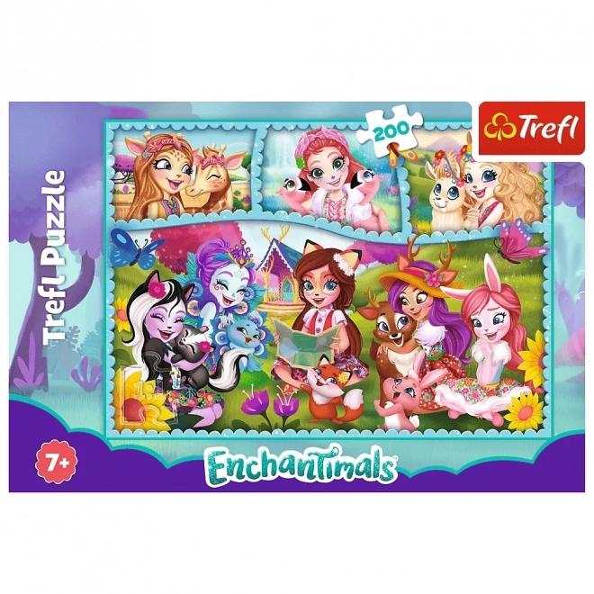 Zauberhafte Welt der Enchantimals Puzzle 200 Teile