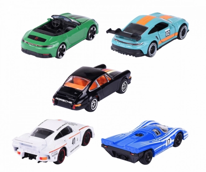 Porsche Spielzeugauto 5er-Pack