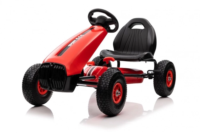 Roter Tretgokart für Kinder