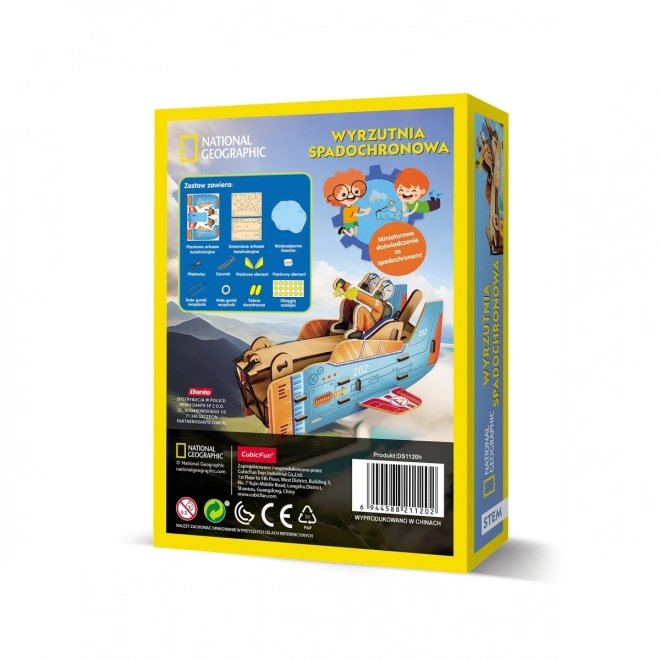National Geographic 3D-Puzzle Fallschirmkatapult
