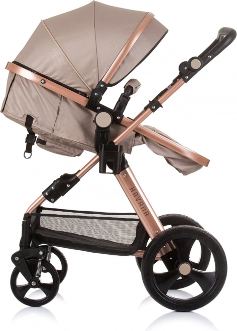 Chipolino Kombikinderwagen Havana 2 in 1 Golden Beige