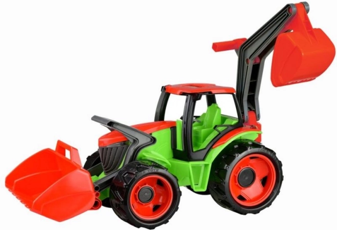 Lena Traktor mit Schaufel und Bagger – grün‑rot