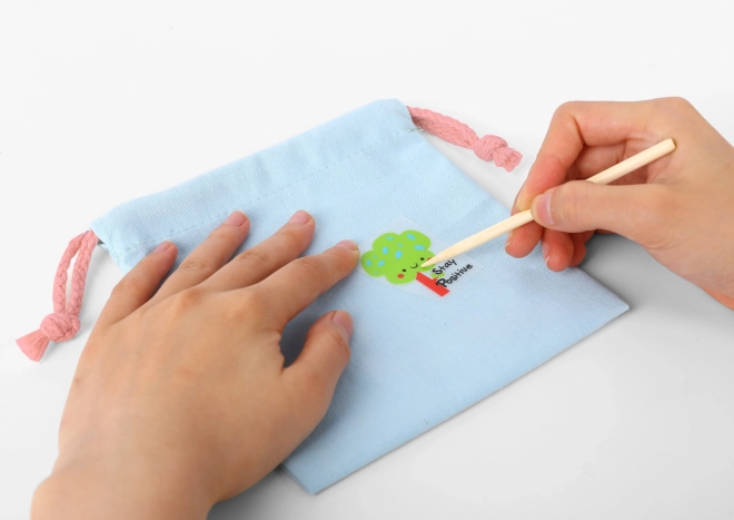 Woopie Art&Fun Kreativset Magische Handtasche mit Aufklebern