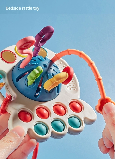 Montessori Sinnes-Spielzeug & Beißring für Babys