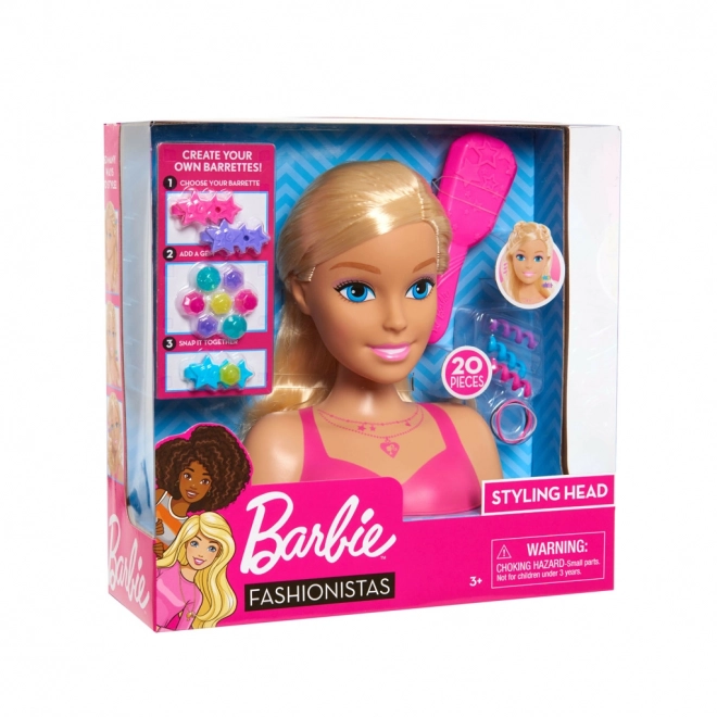 Barbie Blond Styling Kopf