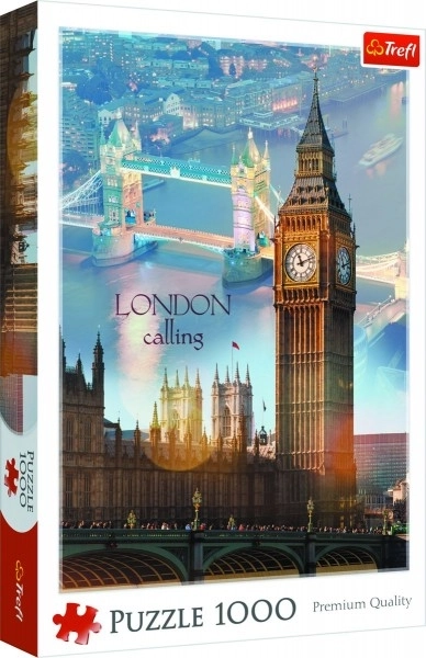 Puzzle London bei Sonnenaufgang 1000 Teile