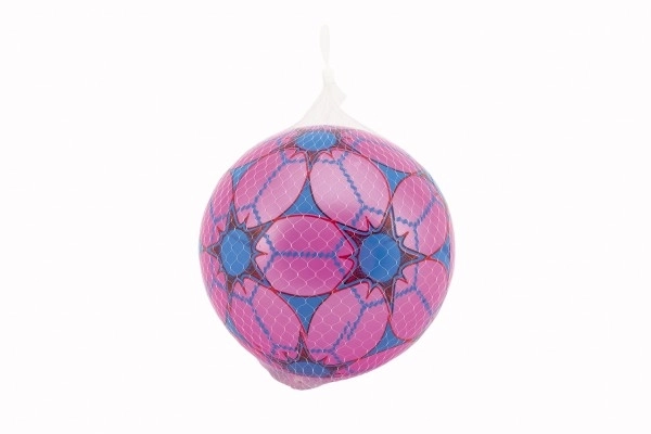 Bunter Ball aus Gummi 23 cm im Netz