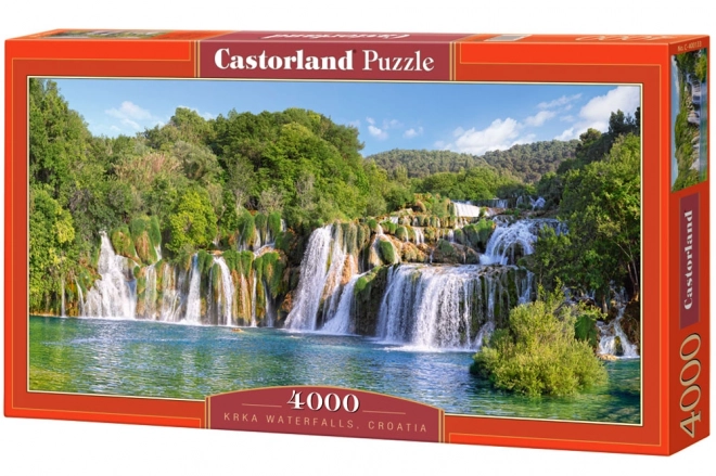 Puzzle 4000 Teile Krka-Wasserfälle, Kroatien