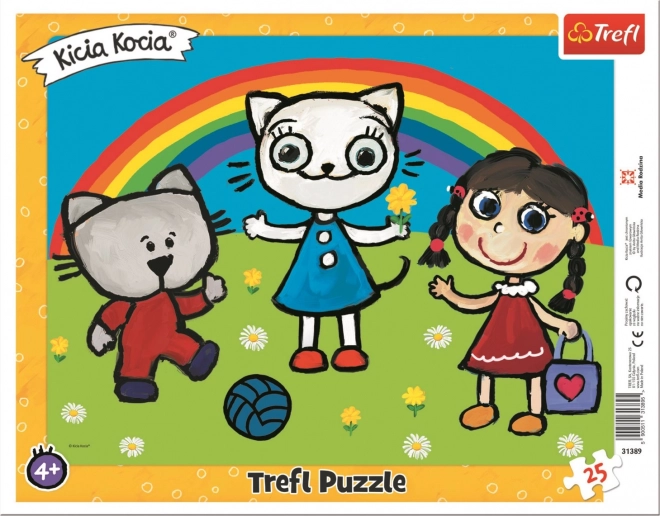 Kicia Kocia Sonniger Tag Puzzle 25 Teile