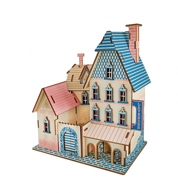 Holz 3D Puzzle Villa PACA