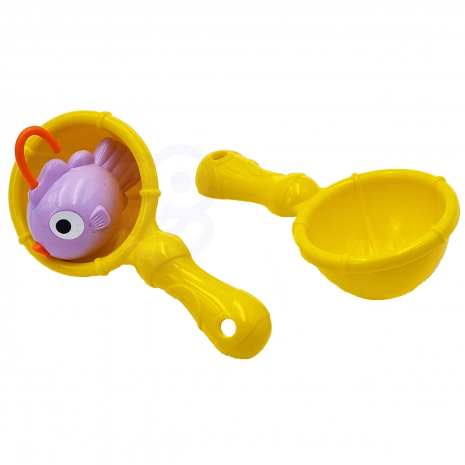 Woopie Wasser Spieltisch 2-in-1 Fischfang-Spiel mit Wasserfall