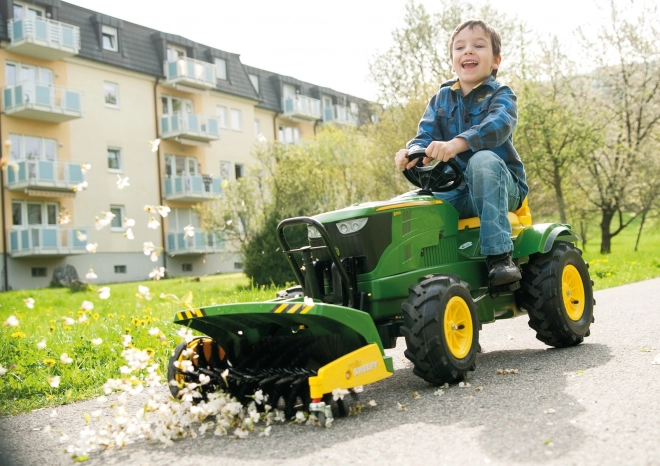 Lernspielzeug Traktor Kehrmaschine