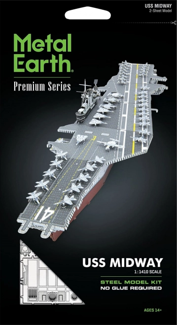 3D Puzzle Premium Serie: Flugzeugträger USS Midway