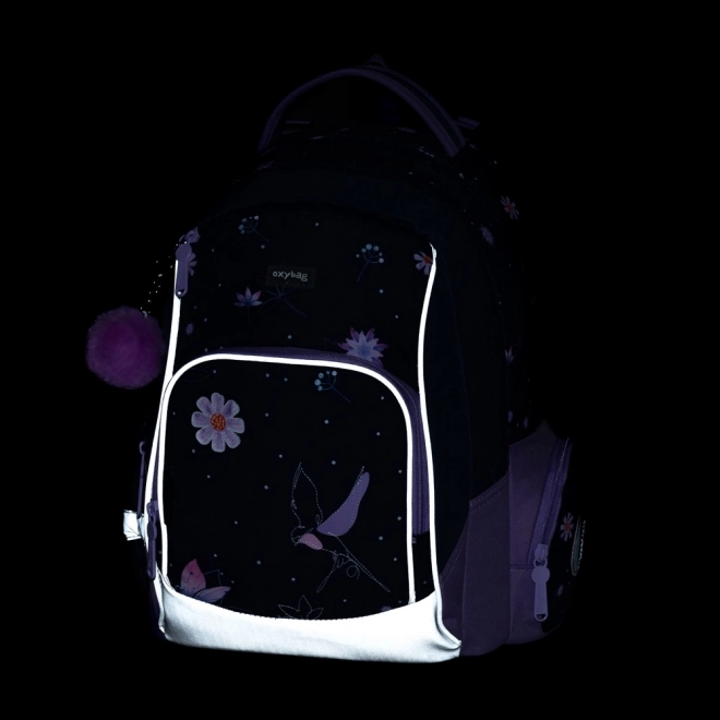 Schulrucksack OXY GO Blumen
