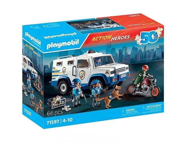 Action Heroes Geldtransporter Set