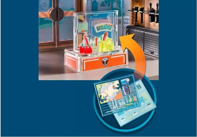 Labor voller realistischer Details