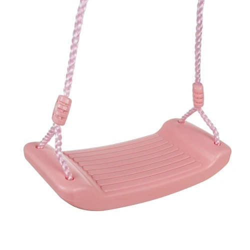 Kinder Schaukel auf Seil rosa