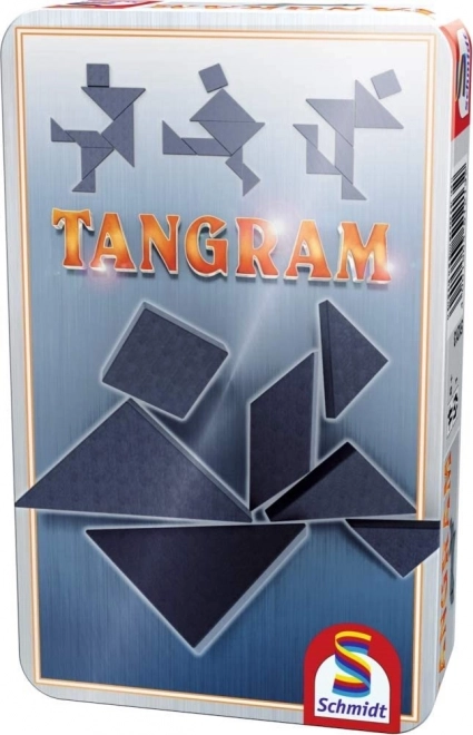 Schmidt Tangram Puzzle im Metalldöschen