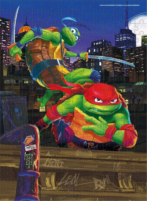 DODO Puzzle Teenage Mutant Ninja Turtles: Leonardo und Raphael 250 Teile