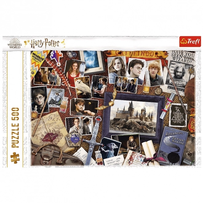 Harry Potter Puzzle Erinnerungen an Hogwarts 500 Teile