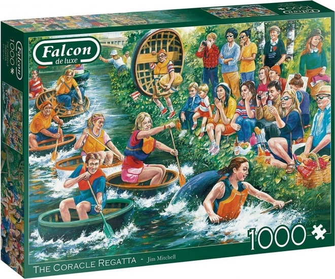 Falcon Puzzle Regatta auf dem Korakl 1000 Teile