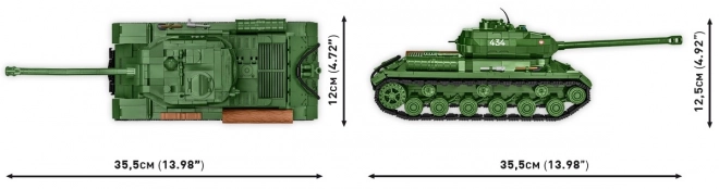 Cobi Zweiter Weltkrieg Panzer IS-2 Modellbausatz