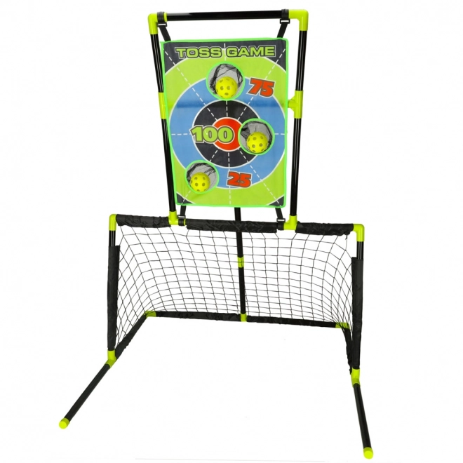 Multisport-Set 6-in-1 Fußball, Basketball, Hockey & Zielwerfen