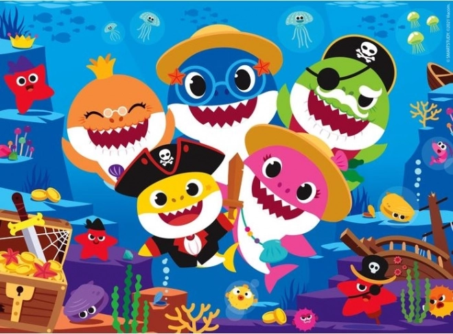 Wassermal-Puzzle Wasser Magic: Baby Shark von Clementoni