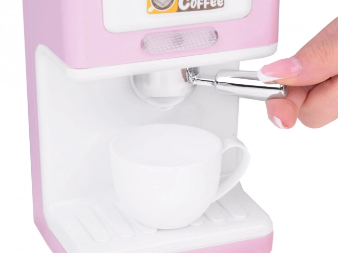 Spielzeug Küchenset mit Mixer, Blender, Toaster und Kaffeemaschine