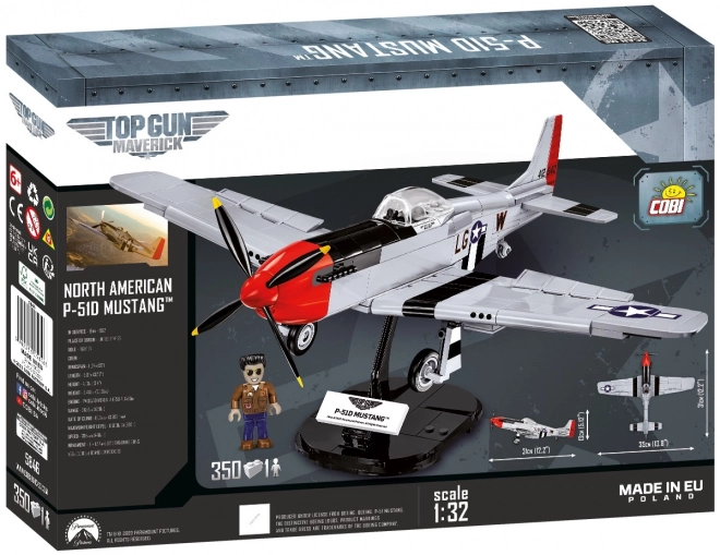 Cobi Top Gun P-51 D Mustang Modell