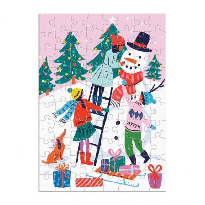 Galison Puzzle Adventskalender 12 in 1