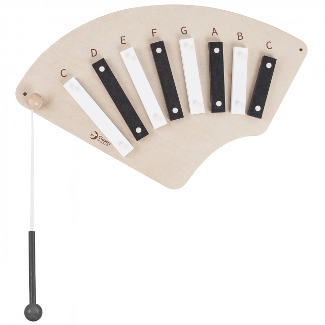 Klassische World Musik Wandtafel Zebra