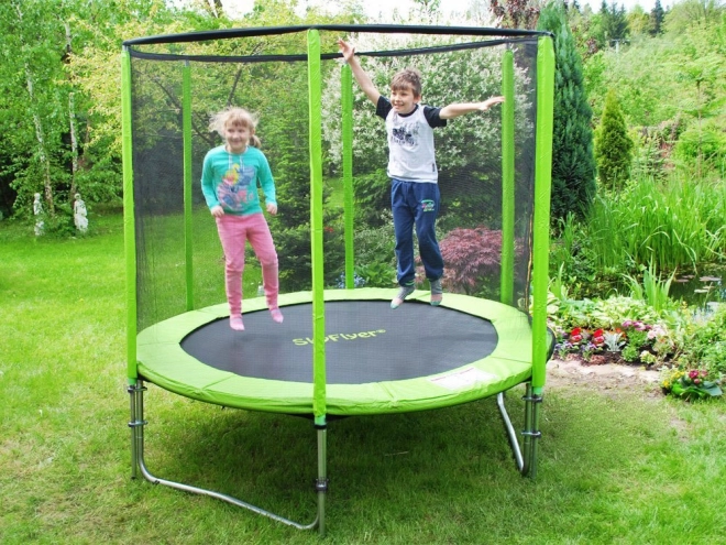 Trampolin SkyFlyer Ring 2in1 180cm mit Leiter