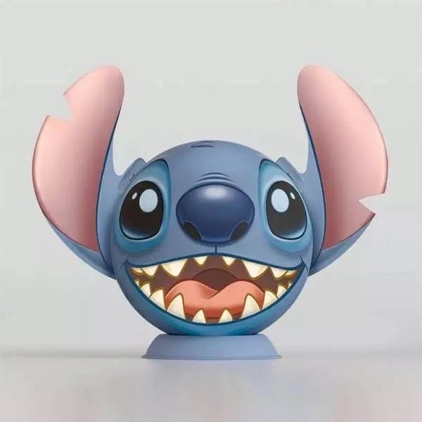 Disney Puzzle-Ball Stitch mit Ohren 72 Teile